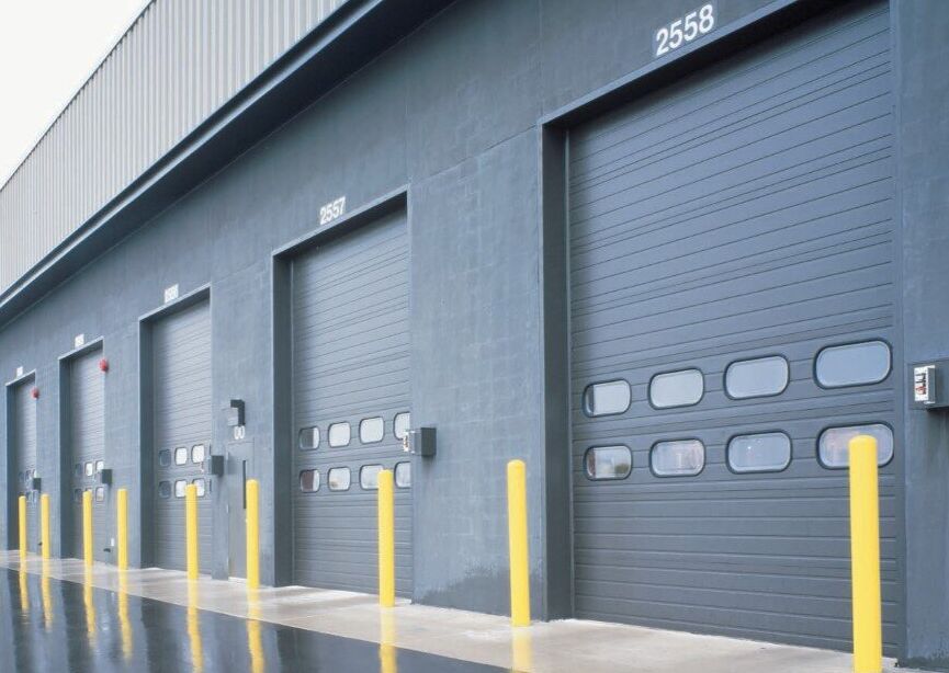 Side-Folding Open Air Grilles, Overhead Door of Grand Island™