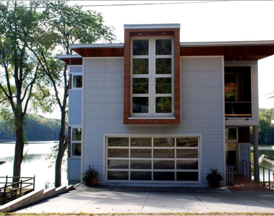 Modern Glass Garage Doors - Overhead Door Company of Grand Island