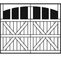 Ponderosa Carriage Wood Doors, Overhead Door Grand Island™