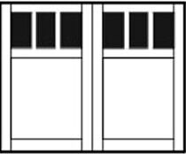ortega-square Villa Madre Carriage Doors, Overhead Door Co. of Grand Island™