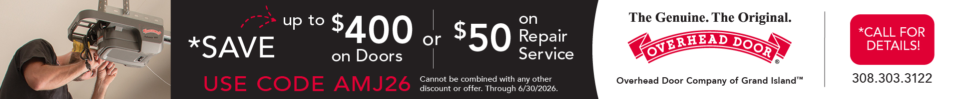 Overhead Door Company of Grand Island™ Garage Doors, Service