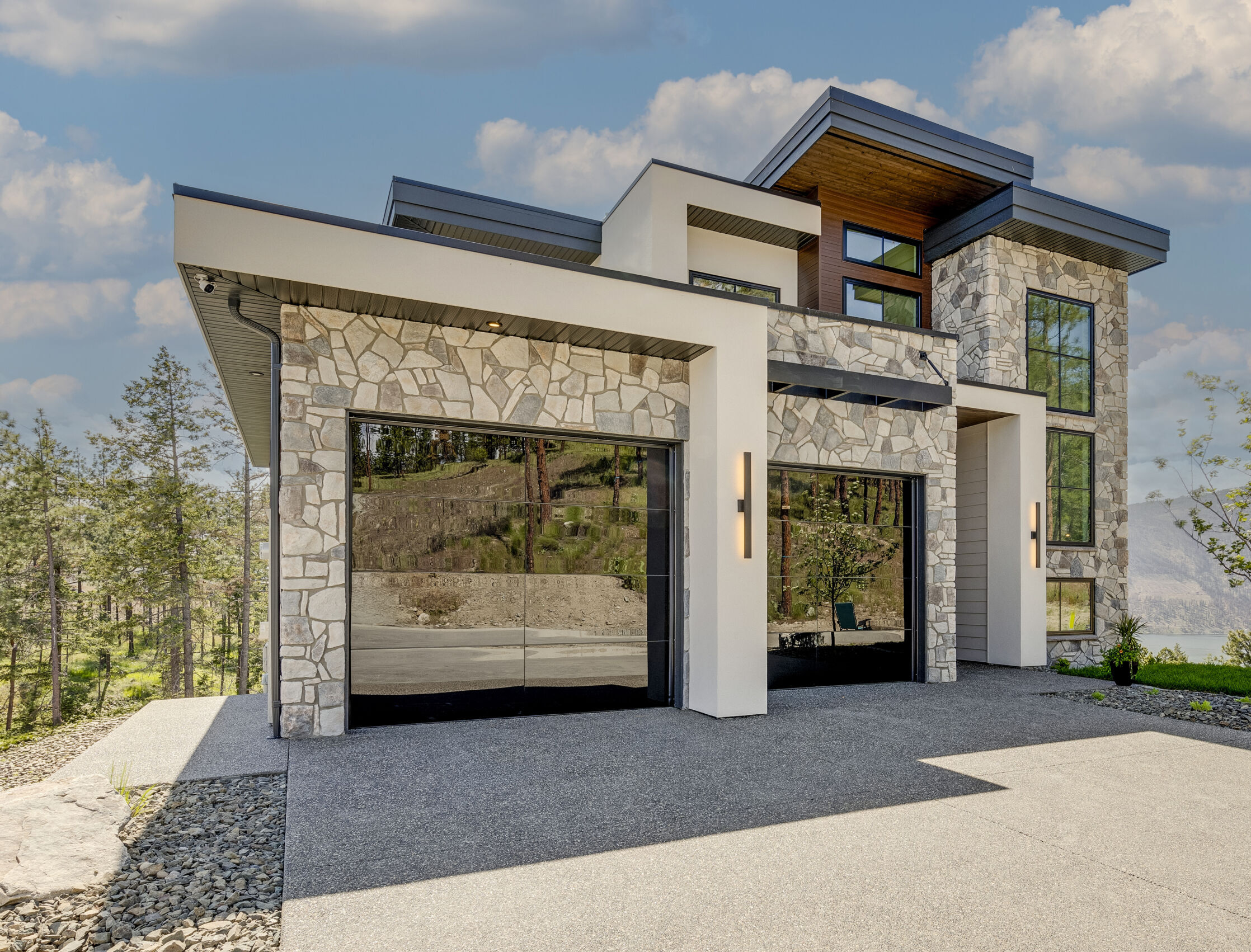 O-RD Model 9980 Envy_Black-1 Envy™ Full View Glass, Overhead Door Co. of Grand Island™
